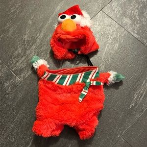 Elmo dog costume size small